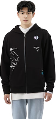 AAPE 패션 캐주얼 집업 후드 롱슬리브 스웨트셔츠. AAPSWM3965XXJ-1 Shop AAPE 패션 캐주얼 집업 후드 롱슬리브 스웨트셔츠. AAPSWM3965XXJ-1