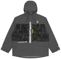 AAPE Letter Print Detachable Sleeve Windbreaker Jacket - Casual & Warm. AAPJKM7466XXH-1 AAPE Letter Print Detachable Sleeve Windbreaker Jacket - Casual & Warm. AAPJKM7466XXH-1