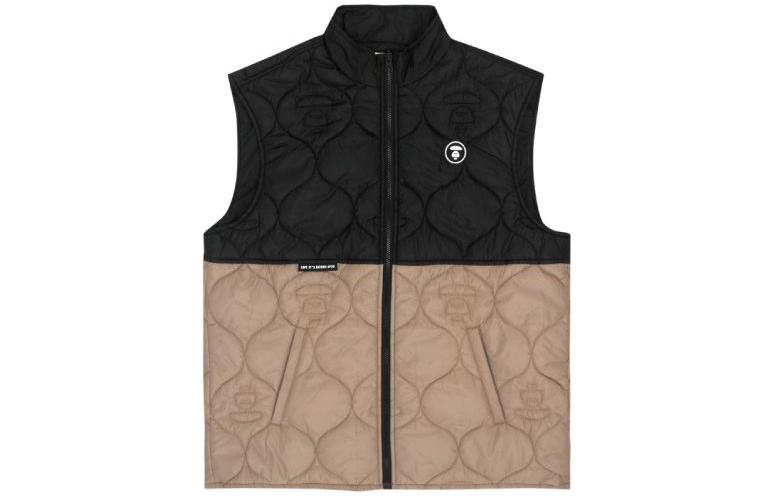 Lookbook AAPE  Letter Print Detachable Sleeve Windbreaker Jacket - Casual & Warm. AAPJKM7466XXH-1