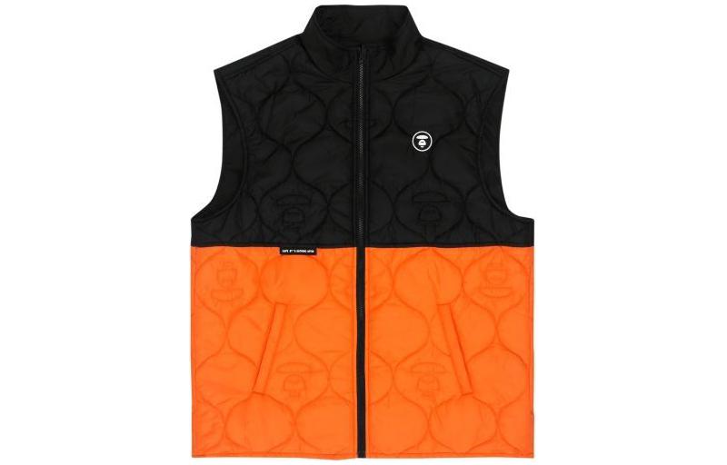 Details for AAPE  Letter Print Detachable Sleeve Windbreaker Jacket - Casual & Warm. AAPJKM7466XXH-1