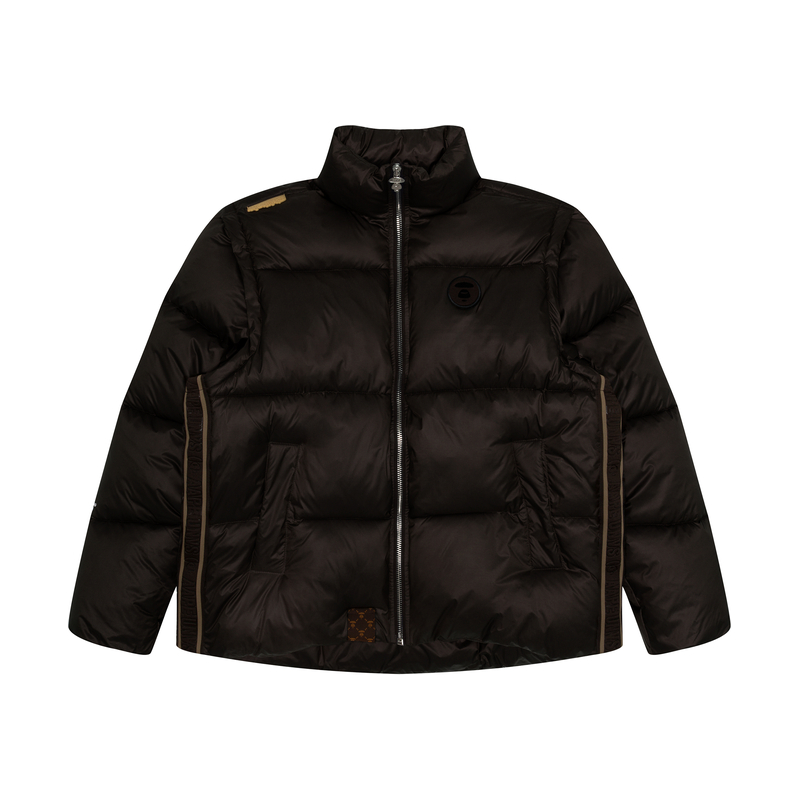 Aape  Loose Fit Cotton Jacket with Ape Logo, Detachable Sleeves & Zipper. AAPJKM7611XXL