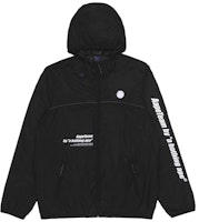 Aape Loose Fit Hoodie Jacket with Logo Print and Zipper Closure. AAPLJM7584XXK Aape Loose Fit Hoodie Jacket with Logo Print and Zipper Closure. AAPLJM7584XXK