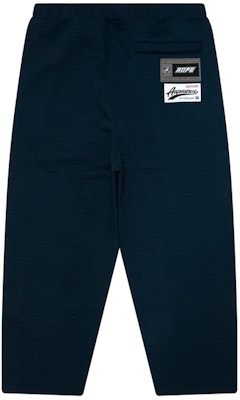 아페 네이비 로고 테이프 디테일 플리스 안감 캐주얼 팬츠. AAPPTMB641XXN Lookbook 아페 네이비 로고 테이프 디테일 플리스 안감 캐주얼 팬츠. AAPPTMB641XXN