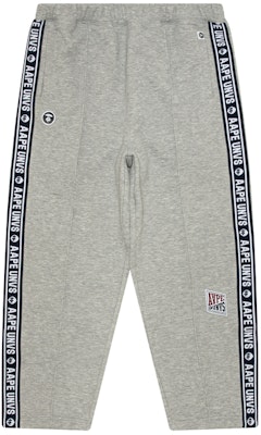 AAPE 릴렉스 핏 로고 조거 팬츠 화이트/그레이 WH2. AAPPTMB641XAN Order AAPE 릴렉스 핏 로고 조거 팬츠 화이트/그레이 WH2. AAPPTMB641XAN