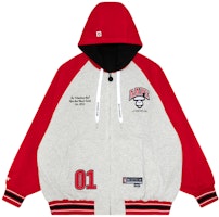 Aape Reversible Hoodie Jacket with Ape Patch and Embroidered Logo. AAPLJM7645XXM Aape Reversible Hoodie Jacket with Ape Patch and Embroidered Logo. AAPLJM7645XXM