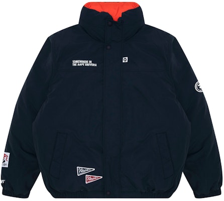 AAPE 리버서블 루즈핏 자수 에이프 로고 자켓. AAPJKM7626XXL Order AAPE 리버서블 루즈핏 자수 에이프 로고 자켓. AAPJKM7626XXL