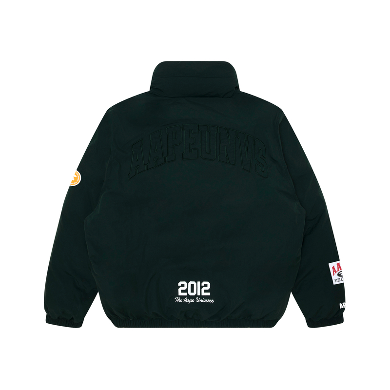 Sizing AAPE 리버서블 루즈핏 자수 에이프 로고 자켓. AAPJKM7626XXL