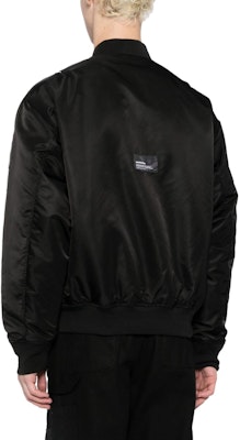 AAPE 솔리드 컬러 로고 패치 야구 카라 집업 재킷. AJK7596XXL 1