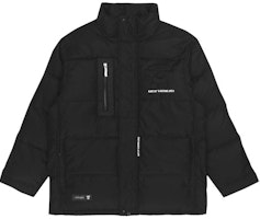 Aape Solid Color Long Sleeve Zip-Up Puffer Jacket. AAPDNM7444XXH Aape Solid Color Long Sleeve Zip-Up Puffer Jacket. AAPDNM7444XXH