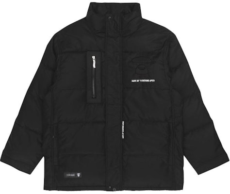 아페 솔리드 컬러 롱슬리브 지퍼업 패딩 재킷. AAPDNM7444XXH Buy 아페 솔리드 컬러 롱슬리브 지퍼업 패딩 재킷. AAPDNM7444XXH