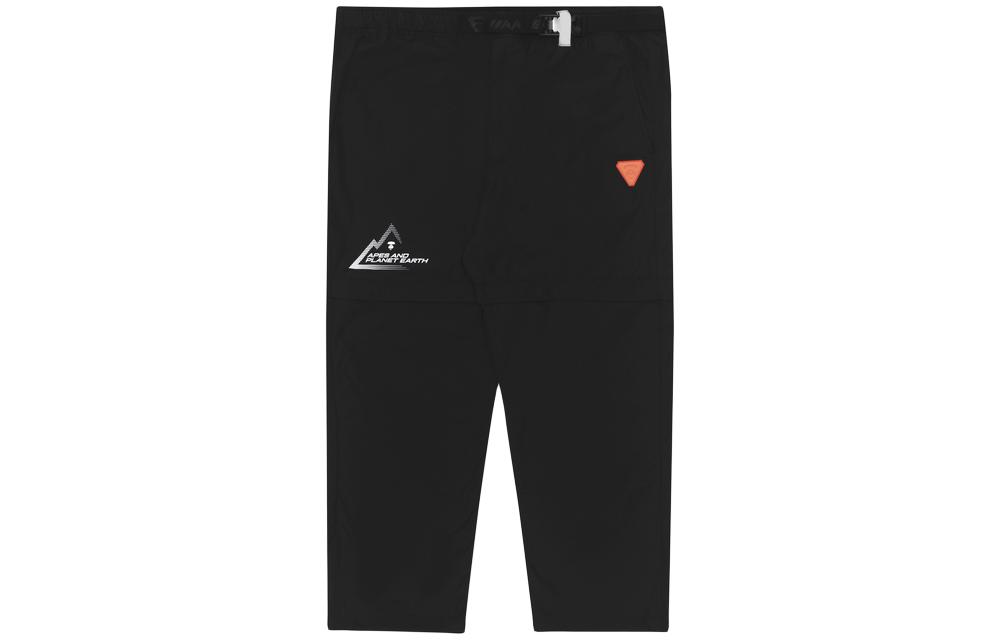 AAPE  Straight-Leg Mid-Waist Casual Pants with Badge Letter Print AAPPTM6765XXG