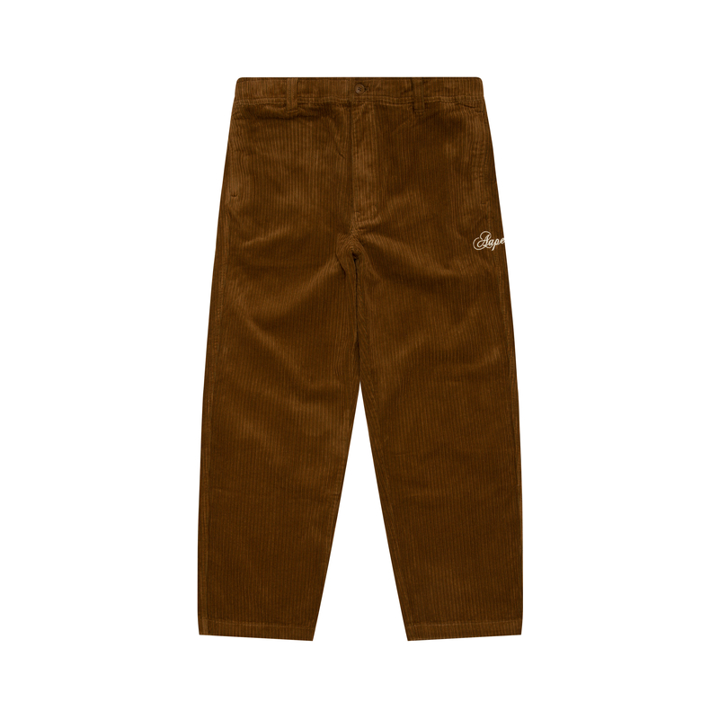 Shop 에이프 스트라이프 스트레이트 레그 캐주얼 팬츠. AAPPTMB631XXN