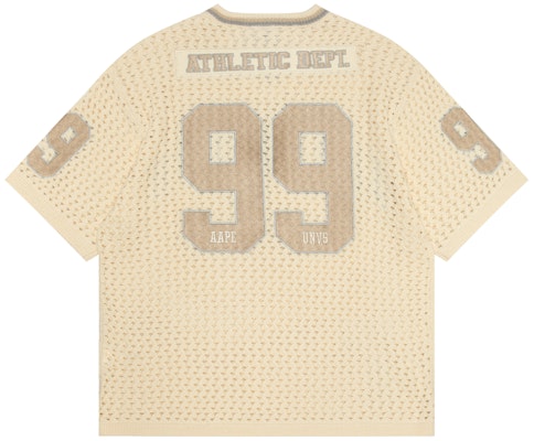 아페이프 V넥 풀오버 반팔 니트 셔츠 베이지 브라운 AAPKNMB304XXM Lookbook 아페이프 V넥 풀오버 반팔 니트 셔츠 베이지 브라운 AAPKNMB304XXM