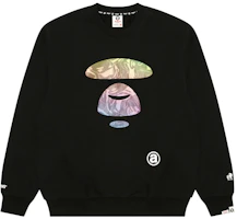 AAPE Ape Camo Logo Graphic Casual Pullover Crewneck Sweatshirt AAPSWMA326XXL AAPE Ape Camo Logo Graphic Casual Pullover Crewneck Sweatshirt AAPSWMA326XXL