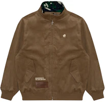 AAPE Ape Embroidered Loose Fit Stand Collar Jacket Men’s AAPLJM7613XXL AAPE Ape Embroidered Loose Fit Stand Collar Jacket Men’s AAPLJM7613XXL