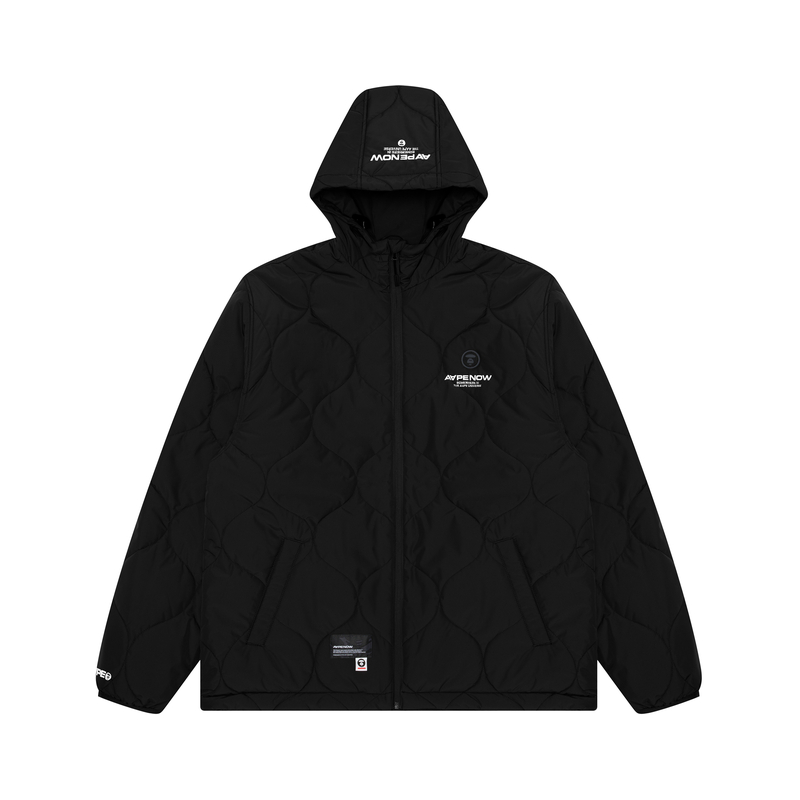 AAPE Ape Face Badge Hoodie Oversized Long-Sleeve Casual Jacket for Men. AAPJKM7625XXL