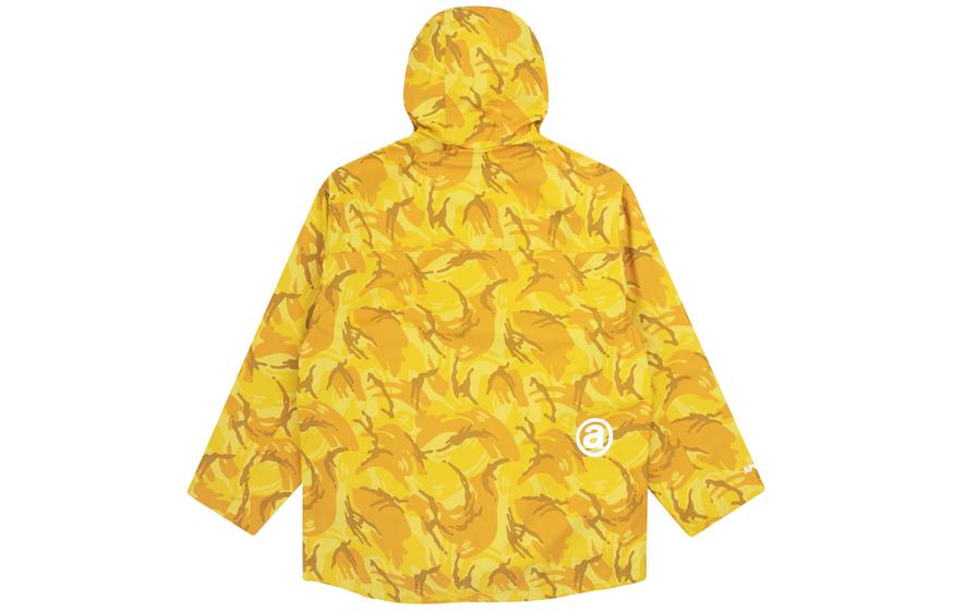 Purchase AAPE 남성용 에이프 페이스 배지 레터 프린트 카모 후드 자켓. AAPJKM7390XXF