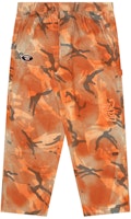 Aape Ape Face Camouflage Orange Relaxed Straight Mid-Waist Casual Pants Mens. AAPPTMA682XAM Aape Ape Face Camouflage Orange Relaxed Straight Mid-Waist Casual Pants Mens. AAPPTMA682XAM