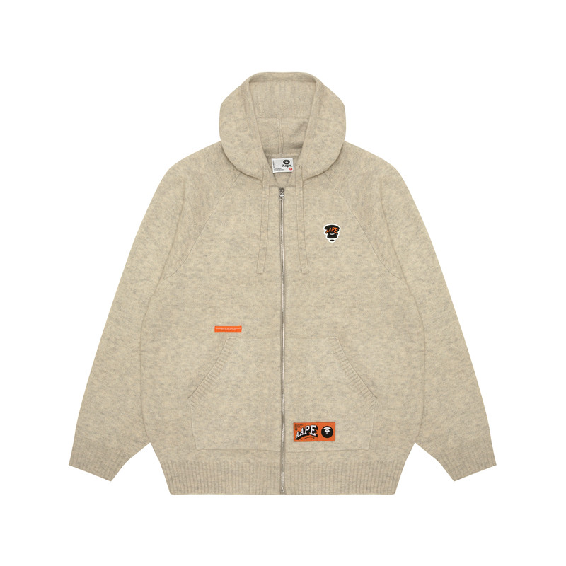 Order 아페 페이스 로고 캐주얼 니트 스웨터. AAPKNMB375XXN