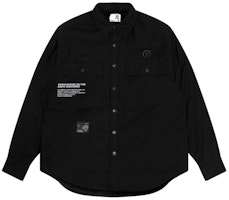 Aape Ape Face Logo Patch Casual Loose Jacket Black BKX. AAPJKM7636XXL Aape Ape Face Logo Patch Casual Loose Jacket Black BKX. AAPJKM7636XXL