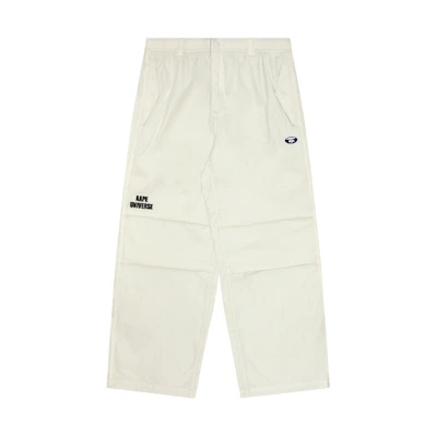 AAPE Ape Face Logo Straight Loose Fit Casual Pants - AAPPTMA679XXM