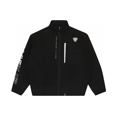 AAPE Ape Face Logo Zip-Up Jacket Black AAPLJM7416XXF