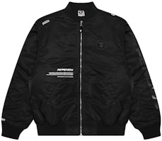 Aape Ape Face Patch Letter Print Long Sleeve Casual Jacket Men AAPJKM7596XXL Aape Ape Face Patch Letter Print Long Sleeve Casual Jacket Men AAPJKM7596XXL