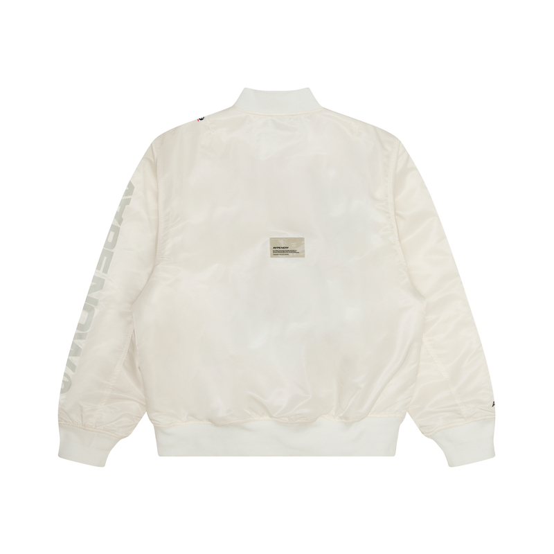 Cheap Aape猿人脸补丁字母印花长袖休闲夹克男款 AAPJKM7596XXL