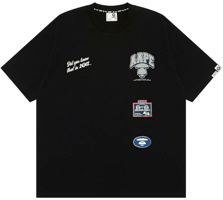 AAPE Ape Logo Graphic Crewneck Short Sleeve T-Shirt AAPTEM1440XXM Buy AAPE Ape Logo Graphic Crewneck Short Sleeve T-Shirt AAPTEM1440XXM