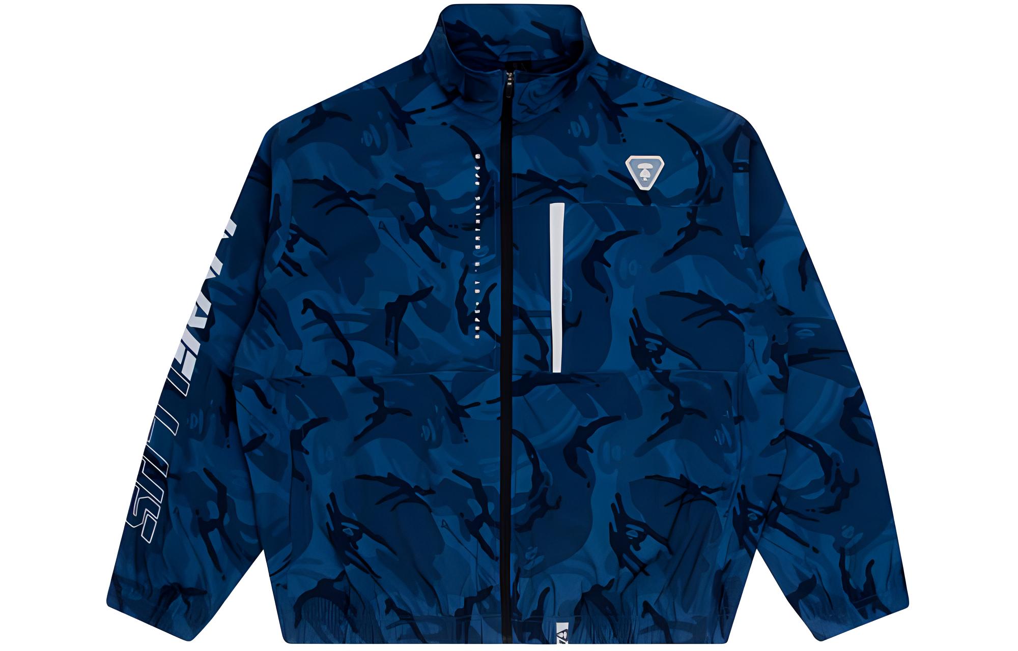 AAPE Ape Logo Letter Print Jacket AAPLJM7416XAF