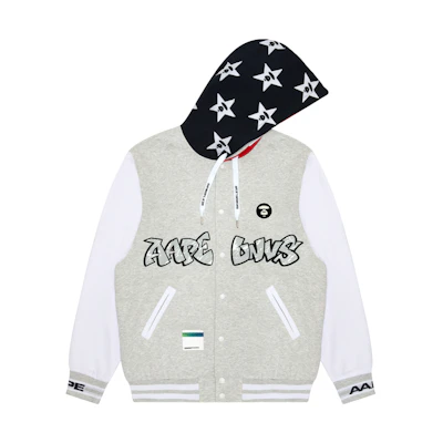 AAPE Ape Logo Printed Loose Fit Hoodie Men’s Long Sleeve AAPSWMA366XAL