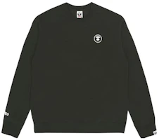 AAPE Badge Letter Print Pullover Hoodie for Men - Fleece Lined, Solid Color AAPSWM3804XXH AAPE Badge Letter Print Pullover Hoodie for Men - Fleece Lined, Solid Color AAPSWM3804XXH