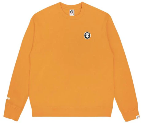 AAPE Badge Letter Print Pullover Hoodie for Men - Fleece Lined, Solid Color AAPSWM3804XXH Lookbook AAPE Badge Letter Print Pullover Hoodie for Men - Fleece Lined, Solid Color AAPSWM3804XXH