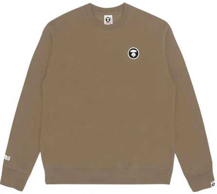 AAPE Badge Letter Print Pullover Hoodie for Men - Fleece Lined, Solid Color AAPSWM3804XXH Shop AAPE Badge Letter Print Pullover Hoodie for Men - Fleece Lined, Solid Color AAPSWM3804XXH