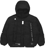 Aape Badge Letter Printed Cotton Hooded Jacket AAPJKM7462XXH Aape Badge Letter Printed Cotton Hooded Jacket AAPJKM7462XXH