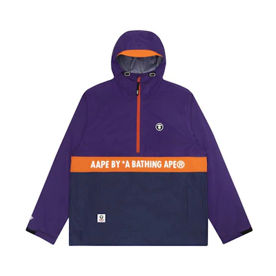 AAPE Badge Logo Colorblock Lightweight Jacket for Men AAPLJM7349XXE