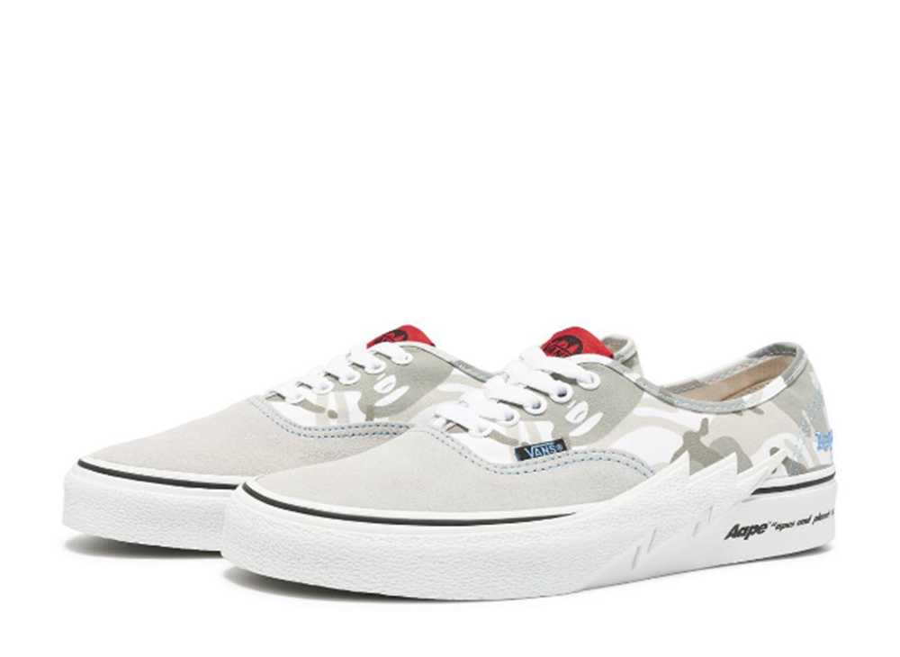 Buy AAPE X Vans Authentic Bolt 'Putih' AAPE-VANS-AUTH-BOLT-WH