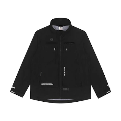 AAPE Colorblock Letter Print Windbreaker Jacket AAPLJM7452XXH