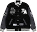Order Aape FW22 컬러블록 바시티 자켓 에이프 페이스 자수. AAPSWM3980XXJ