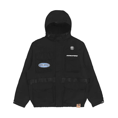 Aape FW22 Detachable Hooded Jacket with Utility Pockets. AAPJKM7542XXJ
