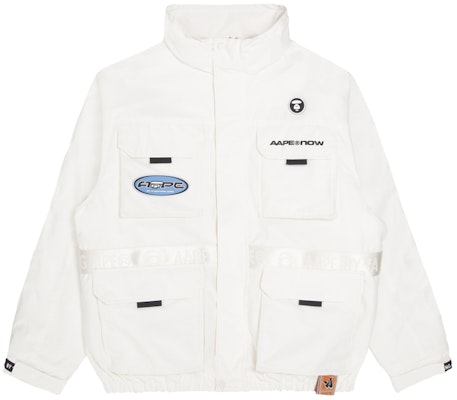Aape FW22 후드 탈부착 유틸리티 포켓 자켓. AAPJKM7542XXJ Cheap Aape FW22 후드 탈부착 유틸리티 포켓 자켓. AAPJKM7542XXJ
