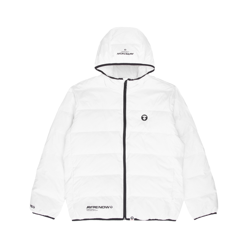 Cheap AAPE FW22轻量羽绒服 猿人标志连帽字母印花. AAPDNM7514XXJ