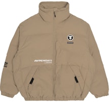 Aape FW22 Loose Fit Jacket with Logo Print and Ape Face Badge. AAPJKM7530XXJ Aape FW22 Loose Fit Jacket with Logo Print and Ape Face Badge. AAPJKM7530XXJ
