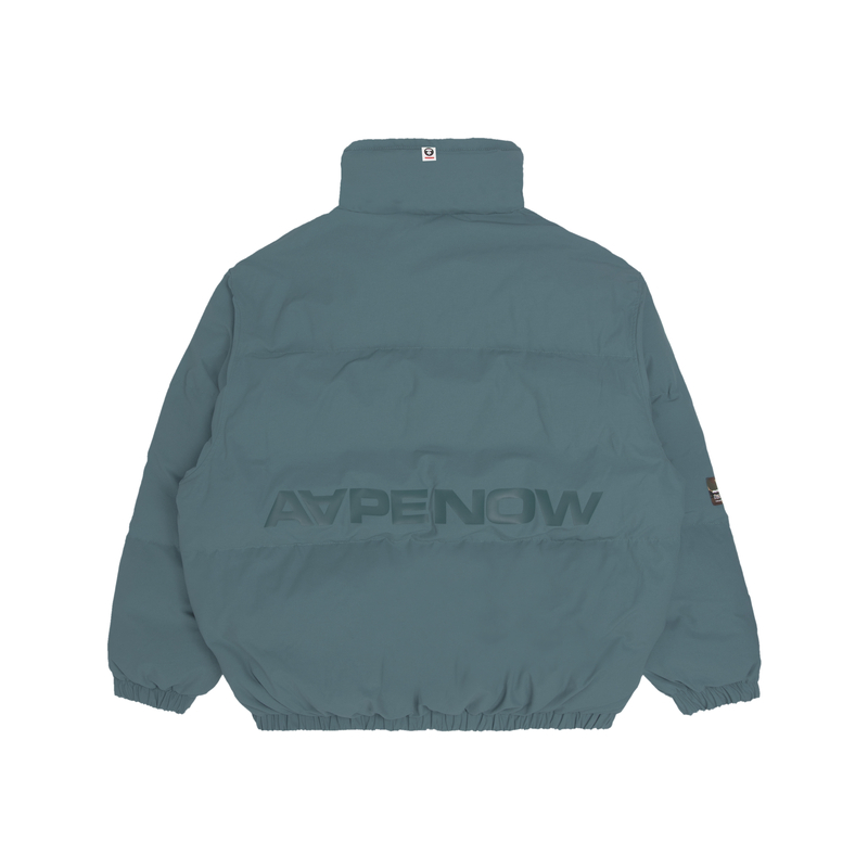 Sizing Aape FW22 寬鬆版外套附標誌印花與猿人臉徽章. AAPJKM7530XXJ