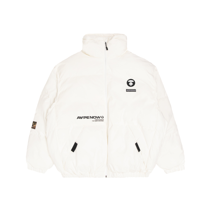 Cheap Aape FW22 寬鬆版外套附標誌印花與猿人臉徽章. AAPJKM7530XXJ