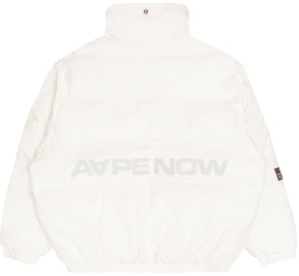 Aape FW22 寬鬆版外套附標誌印花與猿人臉徽章. AAPJKM7530XXJ 1