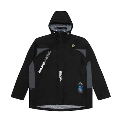 Aape FW22 Solid Color Detachable Vest Letter Print Two-Piece Jacket. AAPJKM7540XXJ