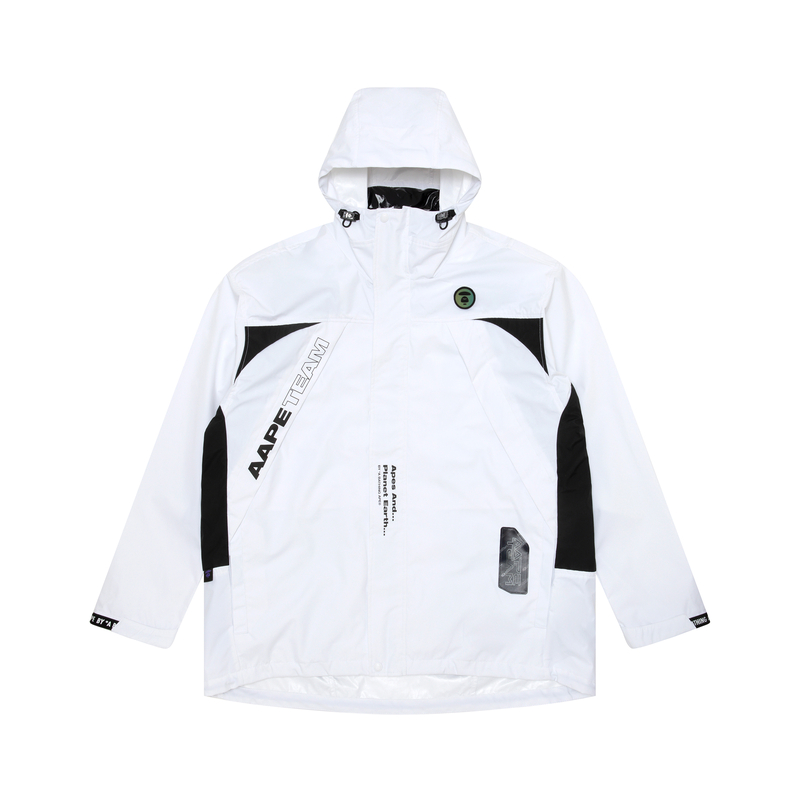 Aape FW22  Solid Color Detachable Vest Letter Print Two-Piece Jacket. AAPJKM7540XXJ 圖 6