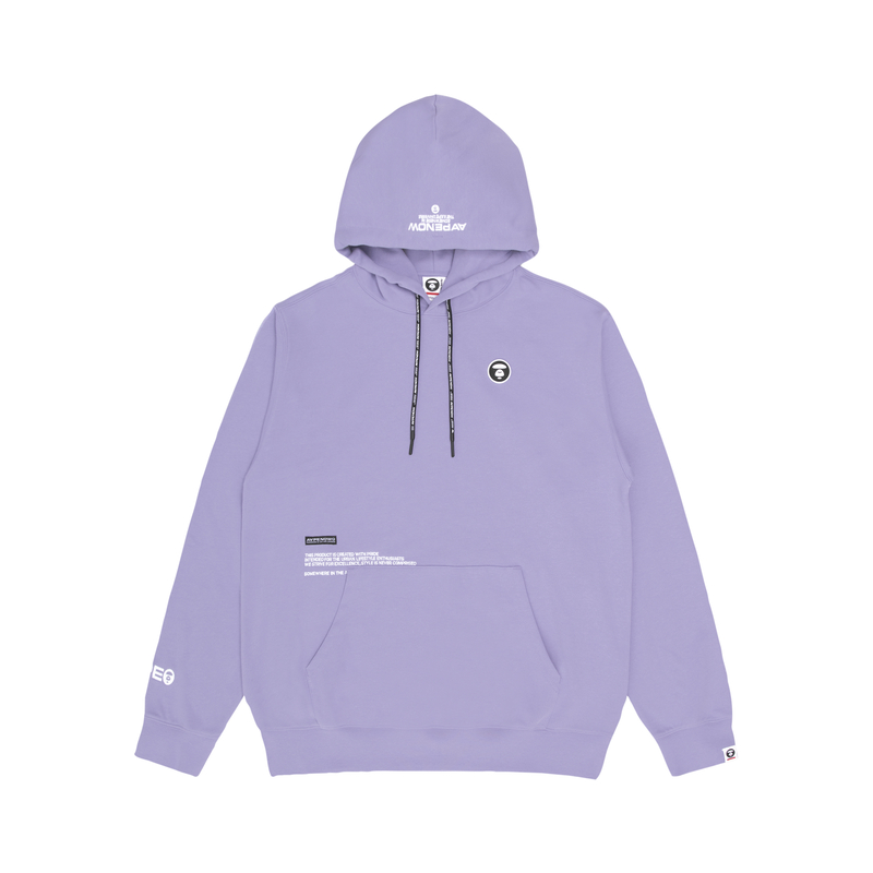 AAPE FW22 Ape Face Logo Print Drawstring Pullover Hoodie Men AAPSWM3885XXJ