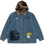 Buy AAPE FW22 카모 에이프 프린트 데님 후드 자켓 블루. AAPJKM7545XAJ